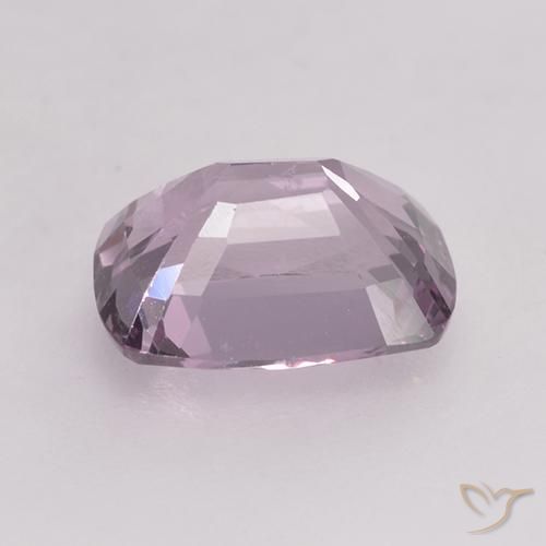 Espinela Púrpura rosáceo gris natural de 1.46 ct, Forma Cojín, VS