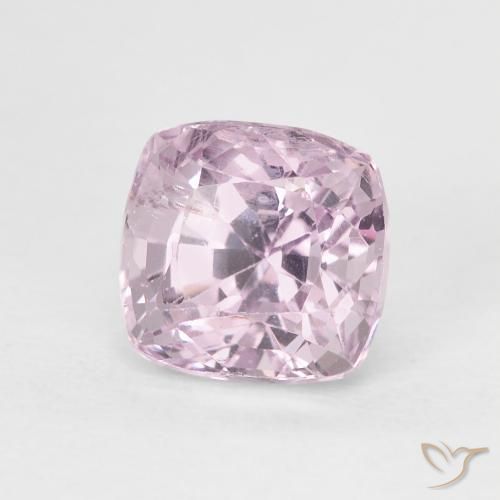 Espinela Rosado muy claro natural de 1.68 ct, Forma Cojín, VS