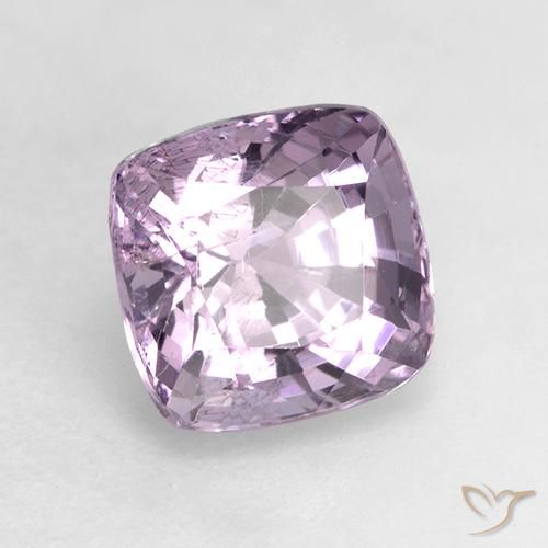 Espinela Púrpura muy claro natural de 1.74 ct, Forma Cojín, VS