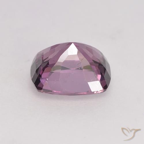 Espinela Púrpura medio natural de 1.50 ct, Forma Cojín, VS