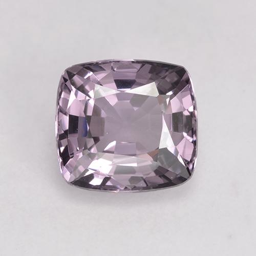 Espinela Púrpura gris natural de 1.71 ct, Corte Cojín, VVS-VS