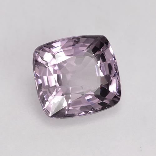 Espinela Púrpura gris natural de 1.71 ct, Corte Cojín, VVS-VS