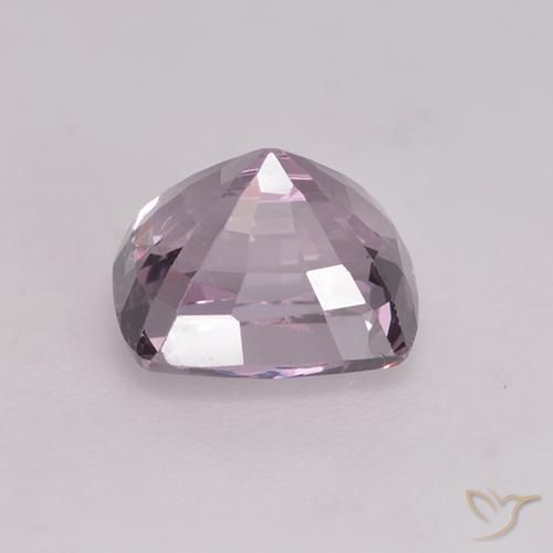 Espinela púrpura natural de 1,71 ct, corte cojín, VVS-VS