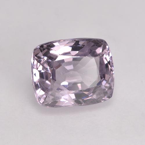 Espinela gris natural de 1,93 ct, corte cojín, VS