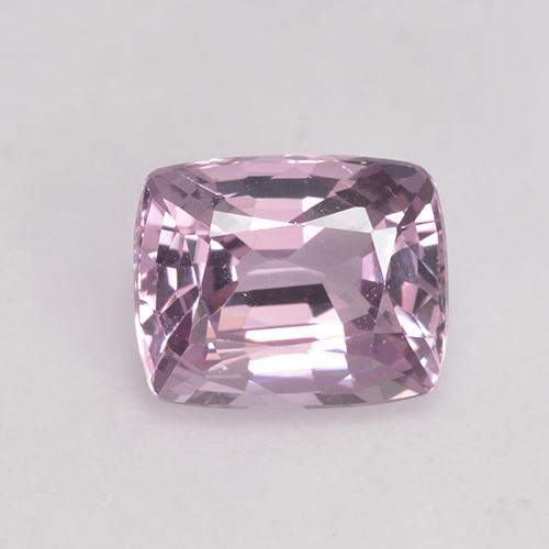 Espinela rosa natural de 1,57 ct, corte cojín, VVS-VS