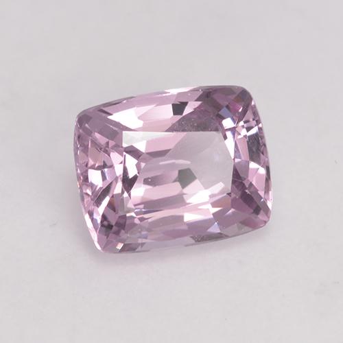 Espinela rosa natural de 1,57 ct, corte cojín, VVS-VS