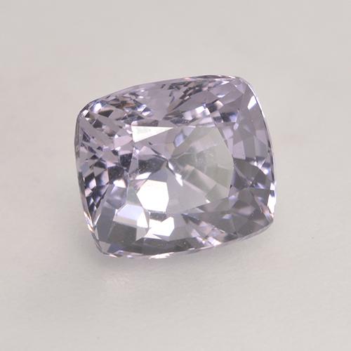 Espinela Gris prúrpura natural de 1.46 ct, Corte Cojín, VVS-VS