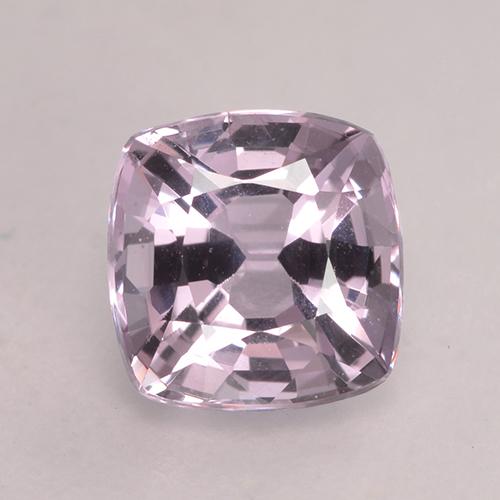 Espinela púrpura natural de 1,43 ct, corte cojín, VVS-VS