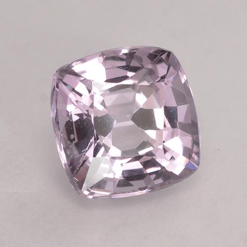 Espinela púrpura natural de 1,43 ct, corte cojín, VVS-VS