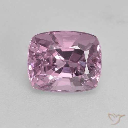 1.55ct Natural Violeta rosáceo claro espinela, Forma Cojín, VS