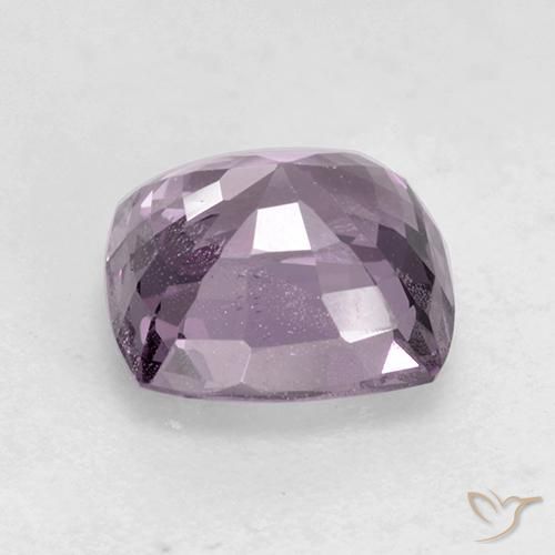 Espinela Violeta claro natural de 1.74 ct, Forma Cojín, VS