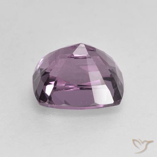 Espinela Violeta oscuro medio natural de 1.54 ct, Forma Cojín, VVS-VS