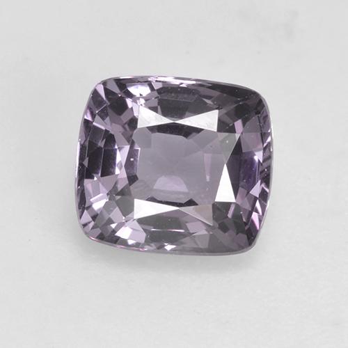 Espinela violeta natural de 1,46 ct, corte cojín, VVS-VS