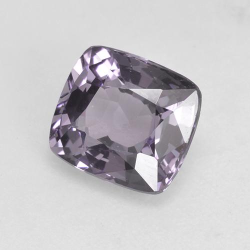 Espinela violeta natural de 1,46 ct, corte cojín, VVS-VS