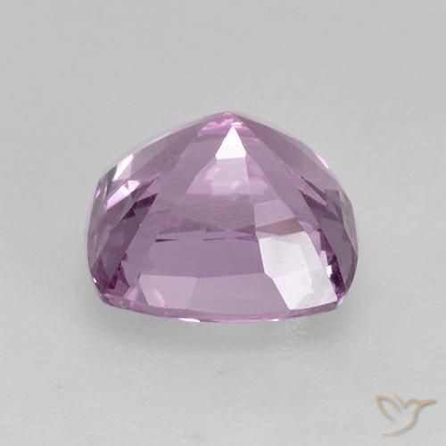 Espinela Violeta grisáceo claro natural de 1.62 ct, Forma Cojín, VVS-VS