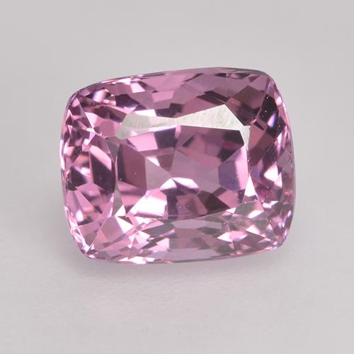 Espinela púrpura natural de 1,82 ct, corte cojín, VVS-VS