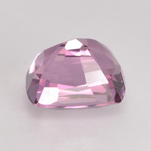 Espinela púrpura natural de 1,82 ct, corte cojín, VVS-VS