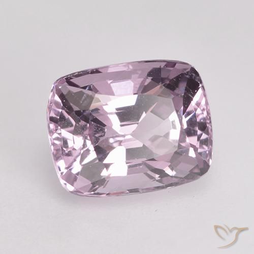 Espinela Púrpura uva muy claro natural de 1.42 ct, Forma Cojín, VVS-VS