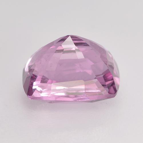 Espinela púrpura natural de 1,89 ct, corte cojín, VVS-VS
