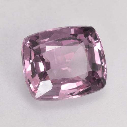 Espinela púrpura natural de 1,80 ct, corte cojín, VS