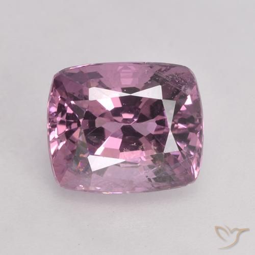 1.64ct Natural Lavanda intenso Espinela, Forma Cojín, VS