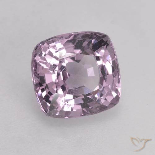Espinela Púrpura medio natural de 1.52 ct, Forma Cojín, VS