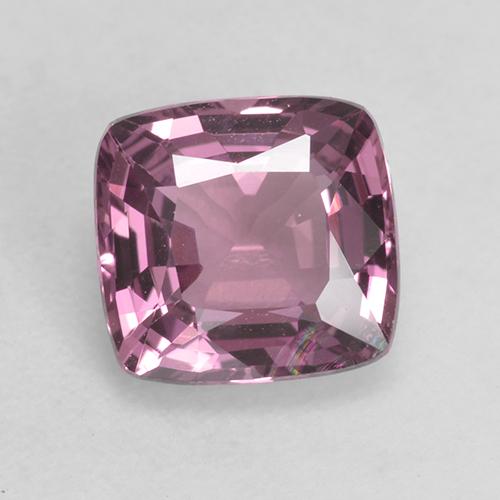Espinela Púrpura rosado natural de 1.51 ct, Corte Cojín, VS