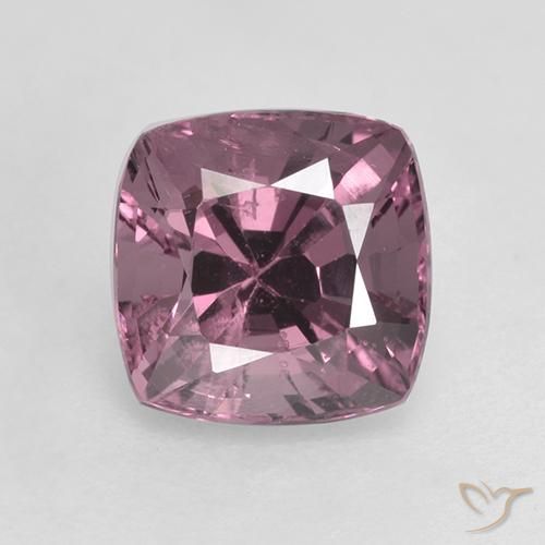 1.69ct Natural Lavanda intenso Espinela, Forma Cojín, VS