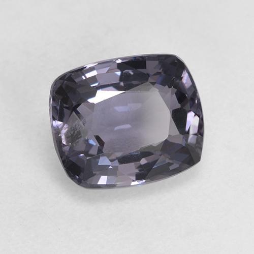 Espinela Púrpura grisáceo natural de 1.94 ct, Corte Cojín, VS