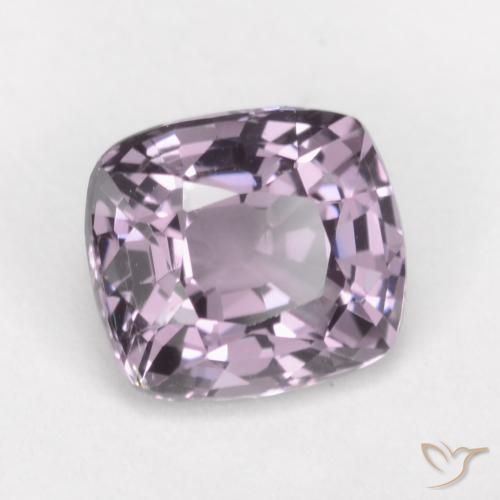 Espinela Violeta medio natural de 1.36 ct, Forma Cojín, VVS-VS