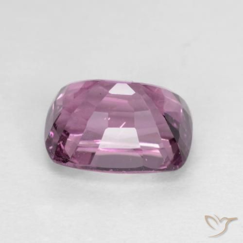 Espinela Púrpura oscuro natural de 1.66 ct, Forma Cojín, VS