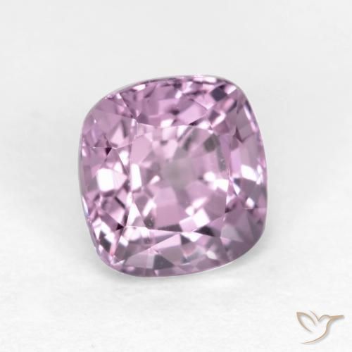 Espinela Púrpura claro natural de 1.17 ct, Forma Cojín, VS