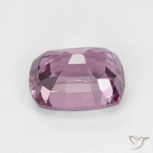 Espinela Violeta claro natural de 1.12 ct, Forma Cojín, VS
