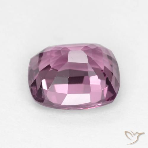 Espinela Púrpura claro natural de 1.06 ct, Forma Cojín, VS