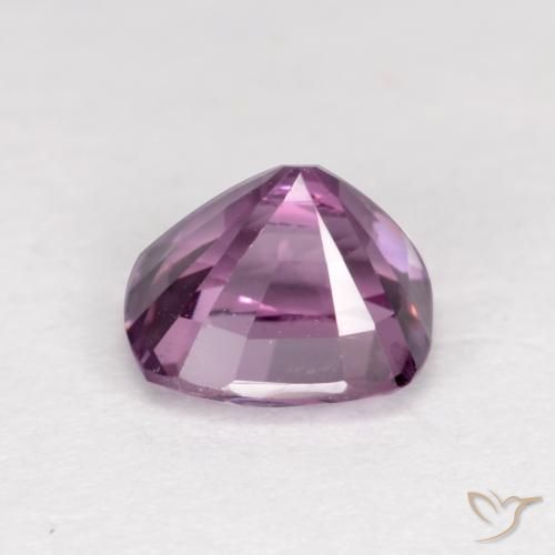 Espinela Púrpura medio natural de 0.87 ct, Forma Cojín, VS-SI