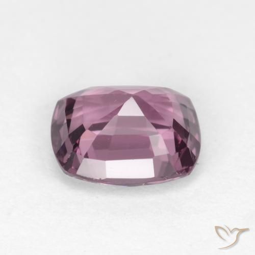 Espinela Púrpura oscuro natural de 1.16 ct, Corte Cojín, VS