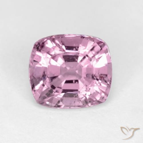 1.29ct Natural Rosado púrpura espinela, Forma Cojín, VS-SI