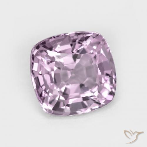 Espinela Púrpura muy claro natural de 1.33 ct, Forma Cojín, VS