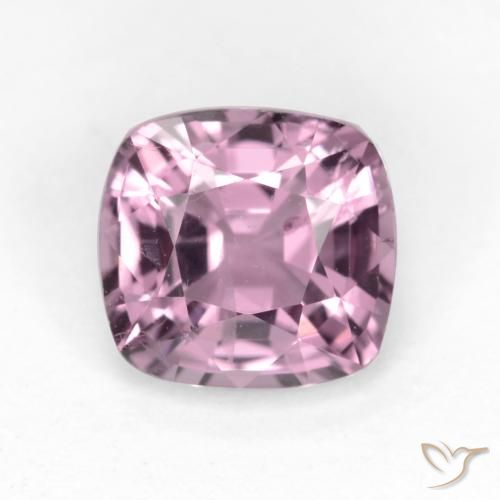 1.33ct Natural Púrpura claro medio Espinela, Forma Cojín, VS