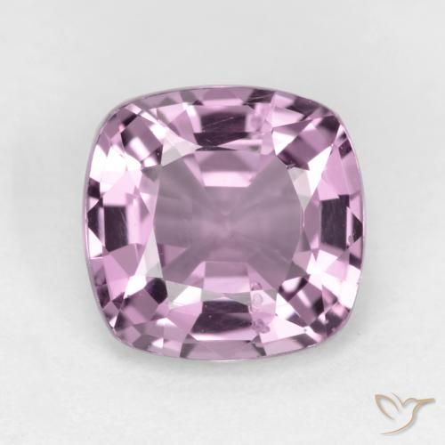 1.12ct Natural Púrpura claro Espinela, Forma Cojín, VS