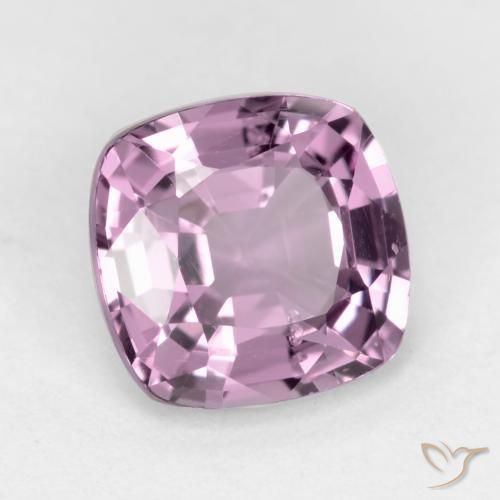 Espinela Púrpura claro natural de 1.12 ct, Forma Cojín, VS
