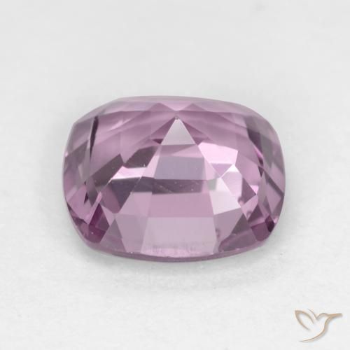 Espinela Púrpura claro natural de 1.12 ct, Forma Cojín, VS