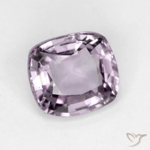 Espinela Púrpura vino claro natural de 1.24 ct, Forma Cojín, VS