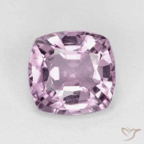 1.24ct Natural Púrpura medio Espinela, Forma Cojín, VS