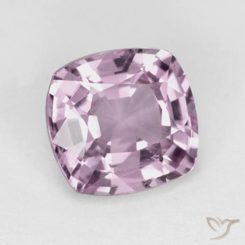 Espinela Púrpura medio natural de 1.24 ct, Forma Cojín, VS
