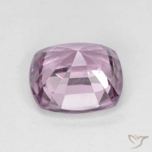 Espinela Púrpura medio natural de 1.24 ct, Forma Cojín, VS