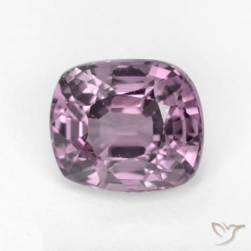 1.17ct Natural Púrpura uva Espinela, Forma Cojín, VS
