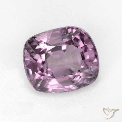 Espinela Púrpura uva natural de 1.17 ct, Forma Cojín, VS