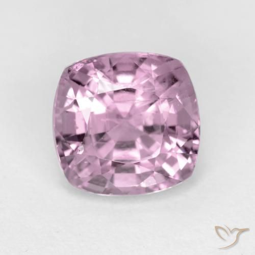 1.30ct Natural Púrpura claro medio Espinela, Forma Cojín, VS