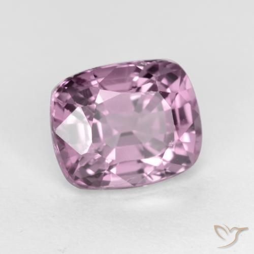 Espinela Malva natural de 1.18 ct, Forma Cojín, VS